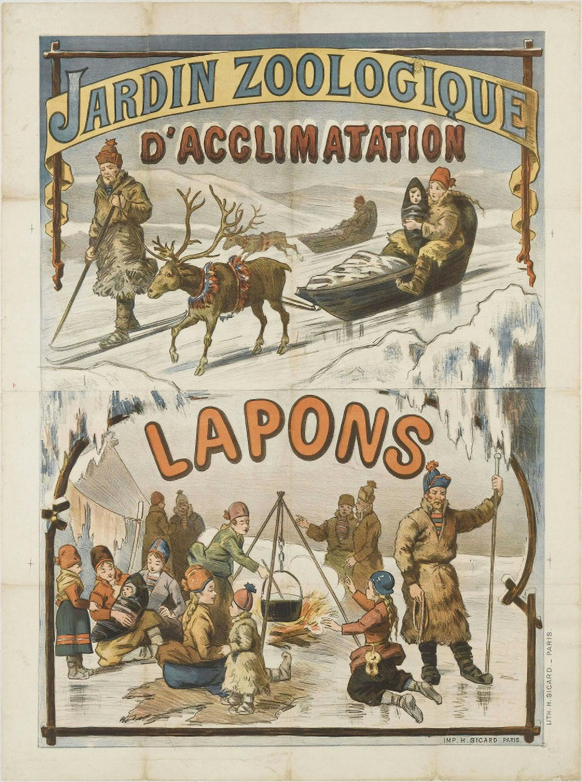 Samer | mansklig utstallning Paris Samer-mansklig-utstallning-Paris